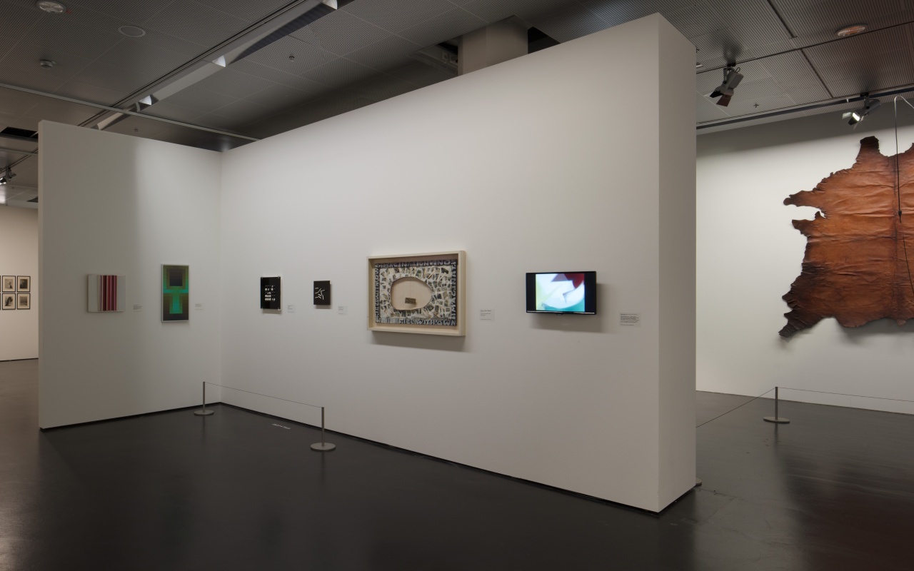 Blick in die Ausstellung »Kunst in Europa 1945-1968«.