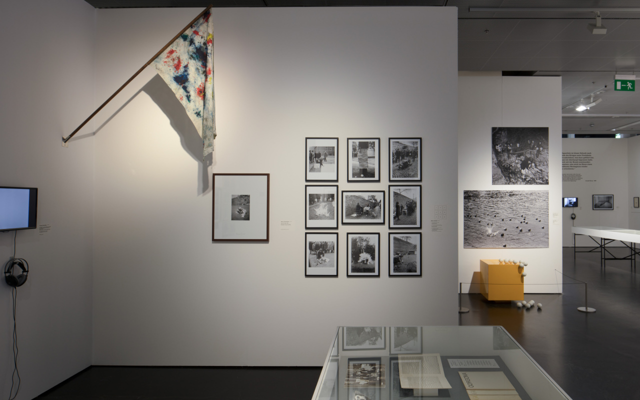 Blick in die Ausstellung »Kunst in Europa 1945-1968«.