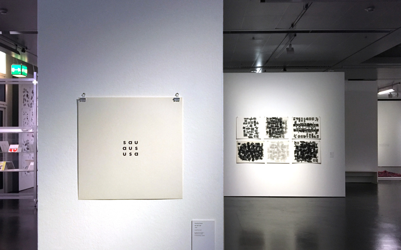 View of the exhibition »Hansjörg Mayer. The Smell of Ink«