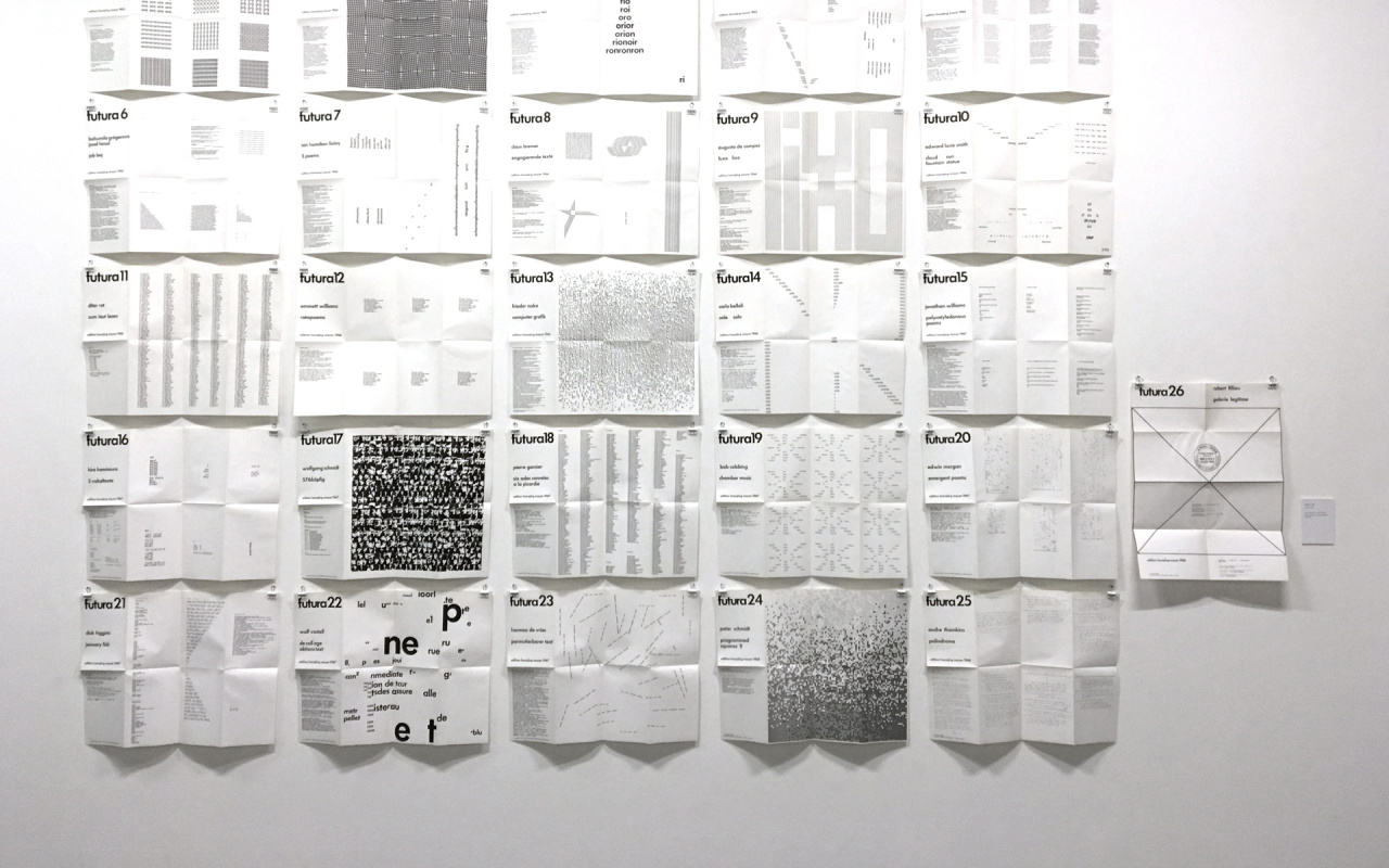 View of the exhibition »Hansjörg Mayer. The Smell of Ink«