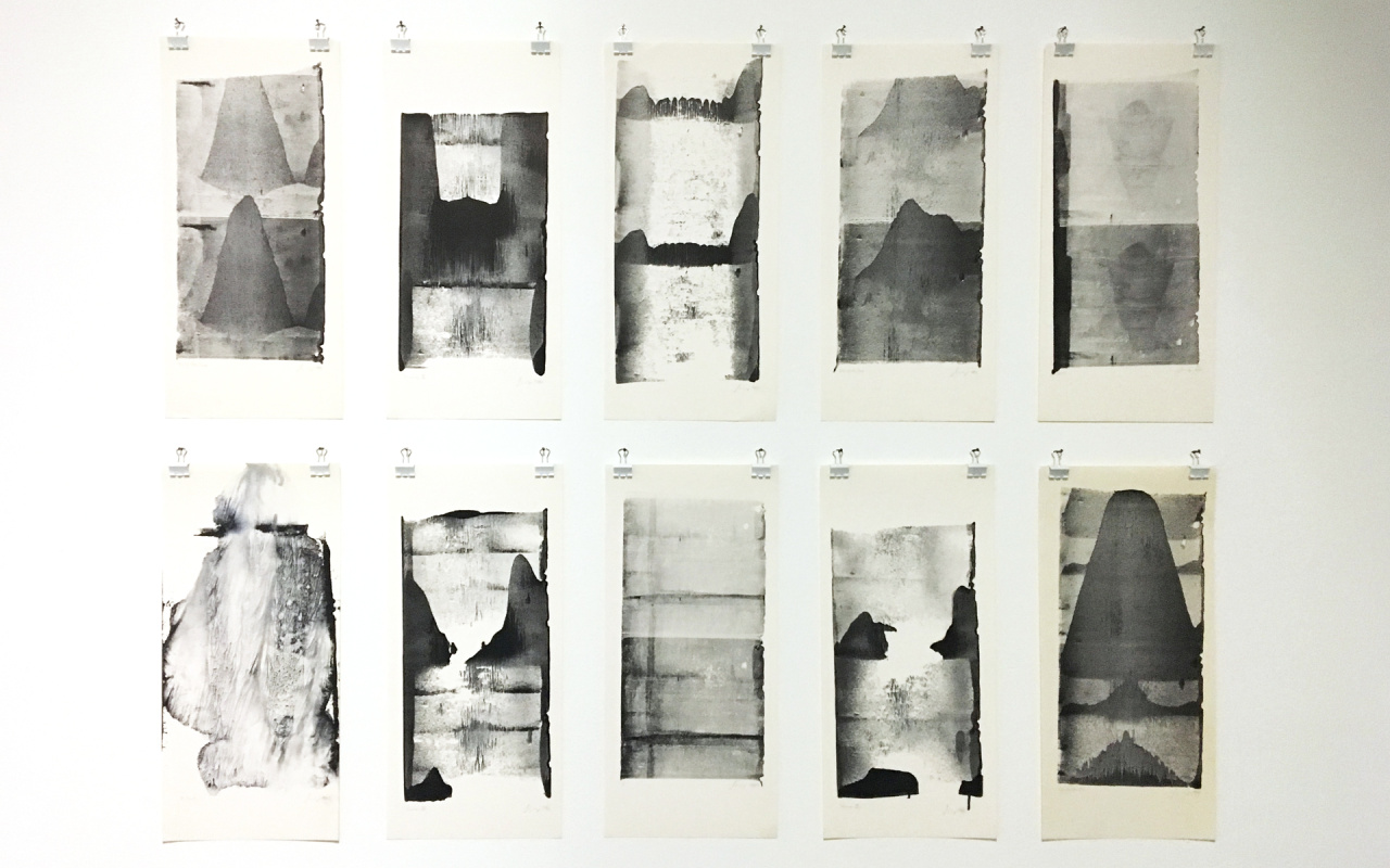 View of the exhibition »Hansjörg Mayer. The Smell of Ink«
