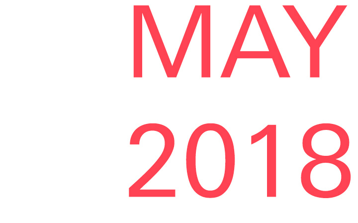 Lettering »May 2018«