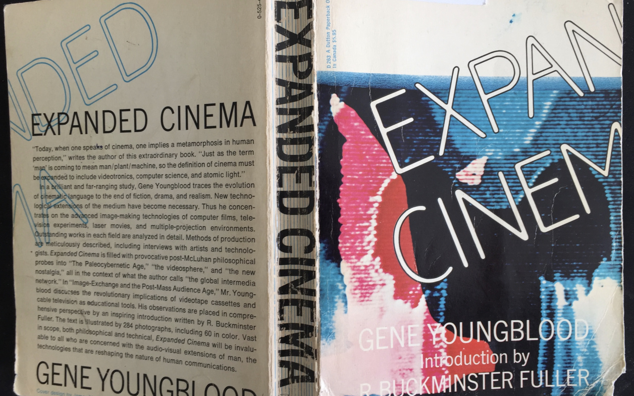 Buchcover: Erstausgabe von »Expanded Cinema«, 1970
