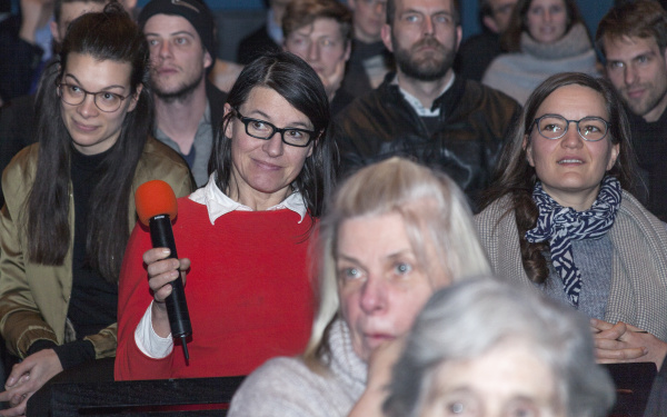 Das Publikum während des Frei Otto Symposiums 