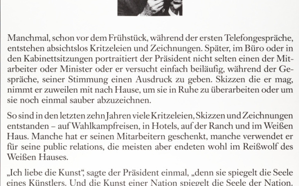Poster mit Text: Good Morning, Mr. President
