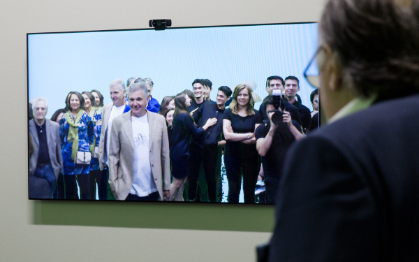 Blick in die Ausstellung »Radical Software«