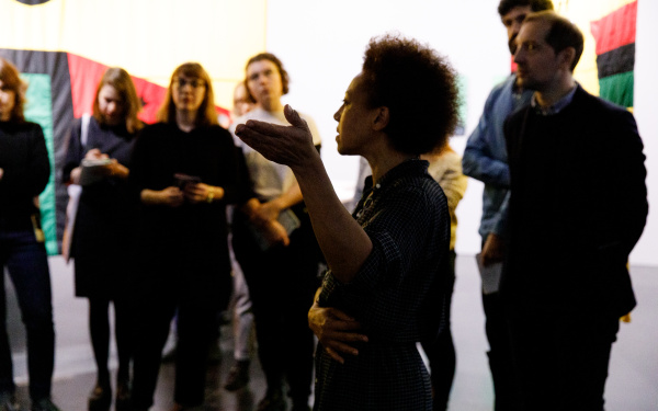 Blick in die Ausstellung »Digital Imaginaries – Africas in Production«