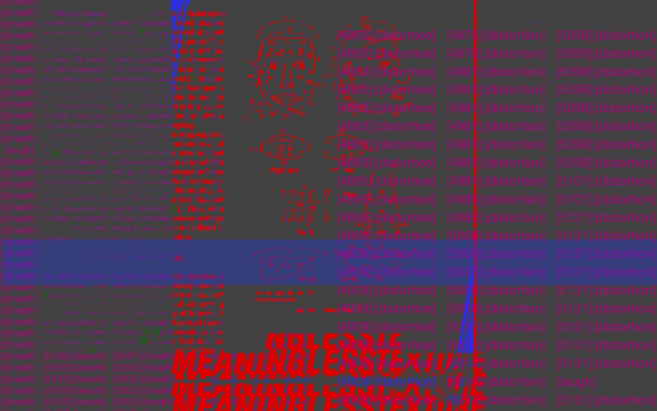 Bild aus dem Klang-Essay »On The Apparent Meaningless Texture of Noise« des brasilianischen Künstlers Pedro Oliveira 