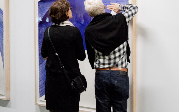 Blick in die Ausstellung »Resonanzen«