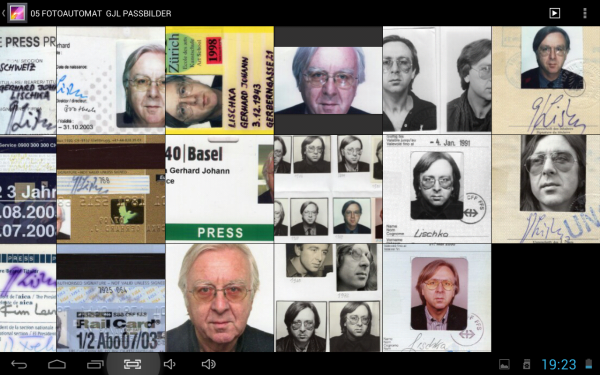 Pass Port Photos of Gerhard Johann Lischka