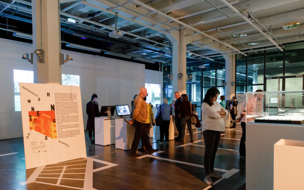 Ausstellungsansicht der Dammerstockausstellung in der Bauhaus Imaginista Ausstellung