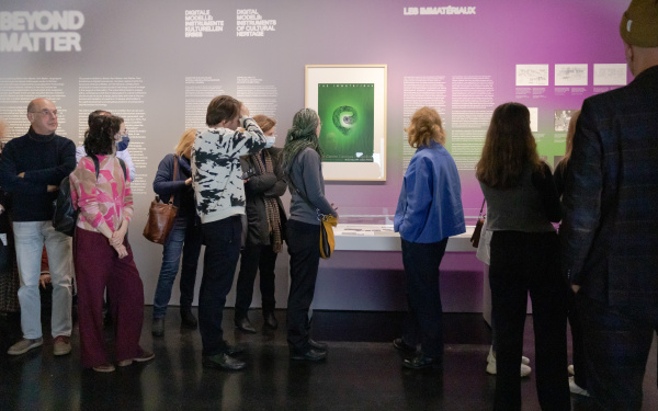 Ausstellungsansicht »Matter. Non-Matter. Anti-Matter« im ZKM | Zentrum für Kunst und Medien Karlsruhe, 2022.