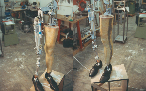 Stephan von Huene, »Tisch Tänzer / Werkstattfotos«, ca. 1993. ZKM | Zentrum für Kunst und Medien Karlsruhe, Stephan von Huene / ZKM-01-0095-02-0564