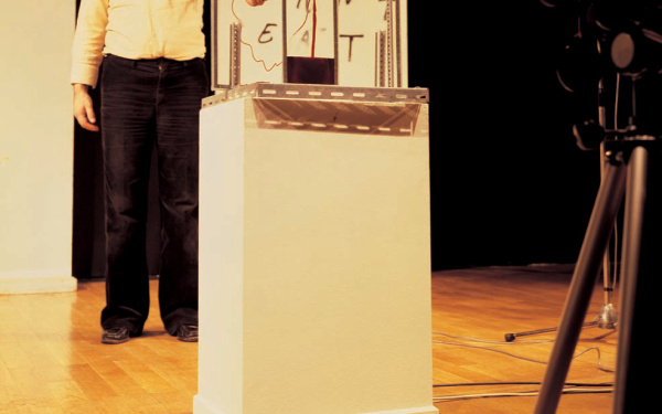 Peter Weibel: Blutglocke -  Zeitblut, 1979