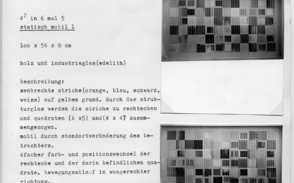 Inge Claus-Jansen, 4 hoch 2 in 6 mal 5, 1966