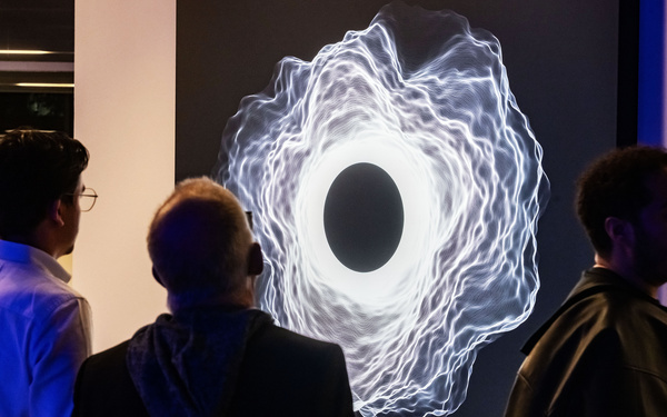 Foto der Ausstellungseröffnung "The Story That Has Just Begun"