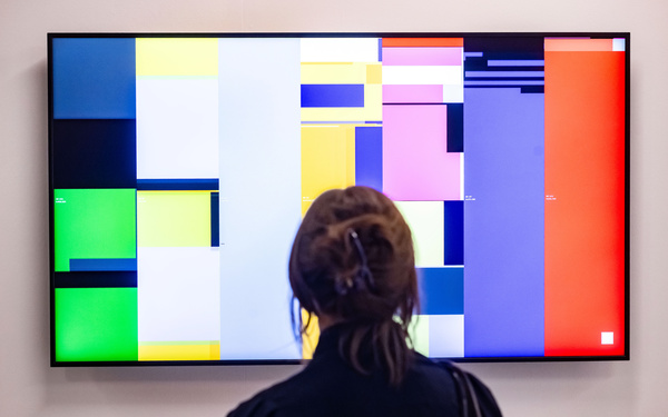 Foto der Ausstellungseröffnung "The Story That Has Just Begun"