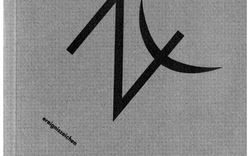 Cover der Zeitschrift »Semiosis«: schwarze Schrift auf grauem Grund