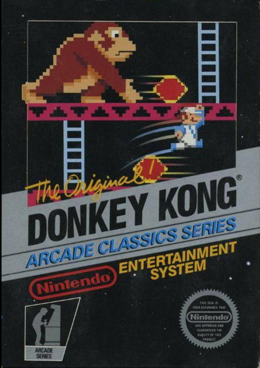 Cover für die NES Version von »Donkey Kong«
