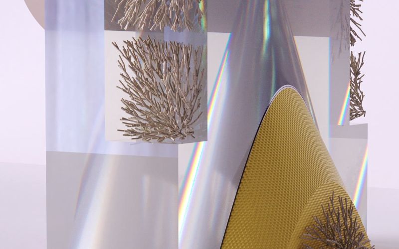 Digital visualization of branches and elements