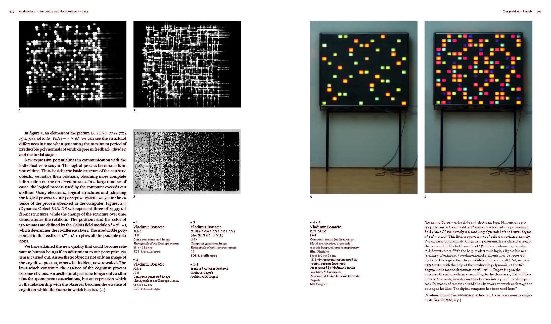Beispielseite aus dem Buch »A Little-Known Story about a Movement, a Magazine, and the Computer's Arrival in Art«