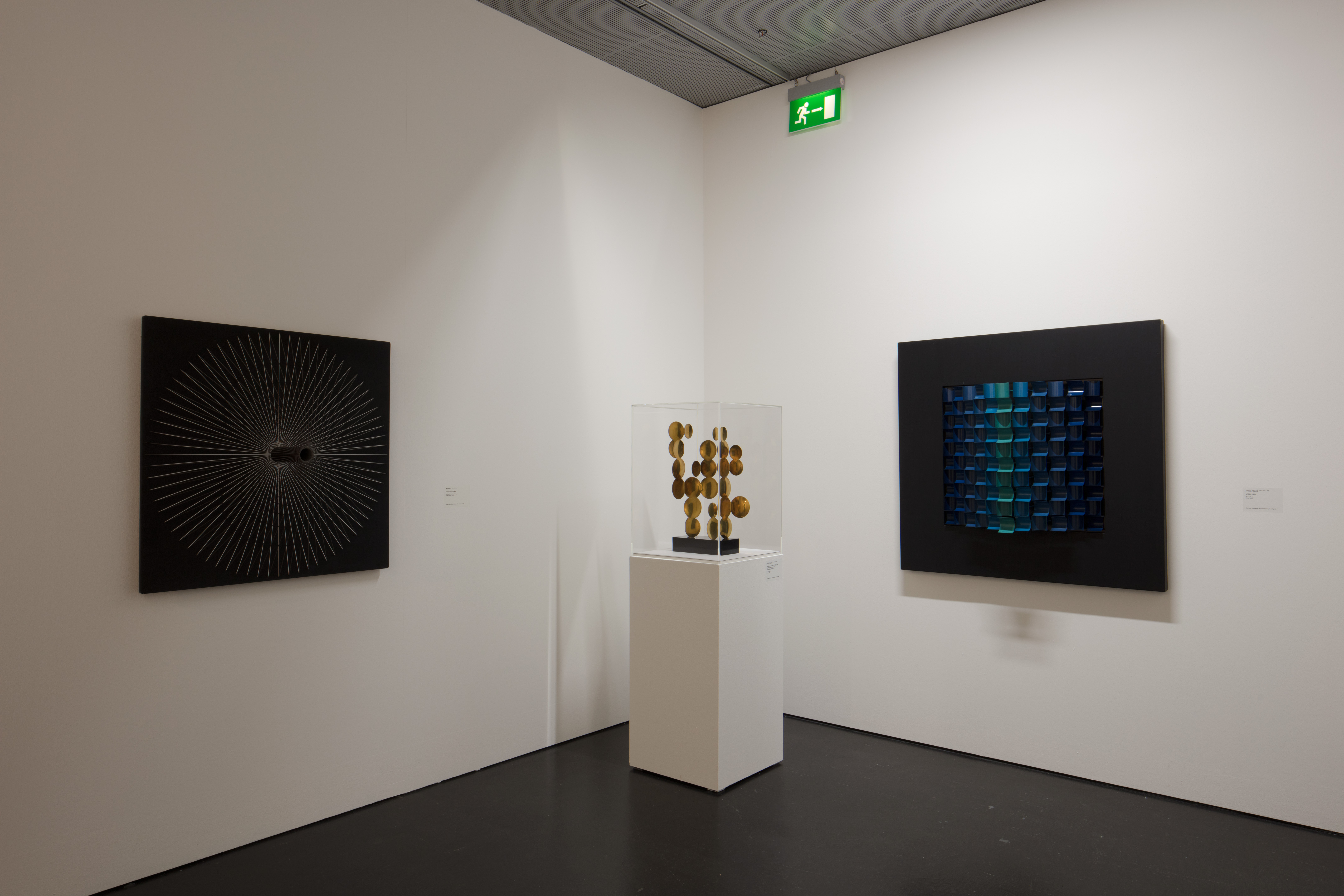 Blick in die Ausstellung »Kunst in Europa 1945-1968«.