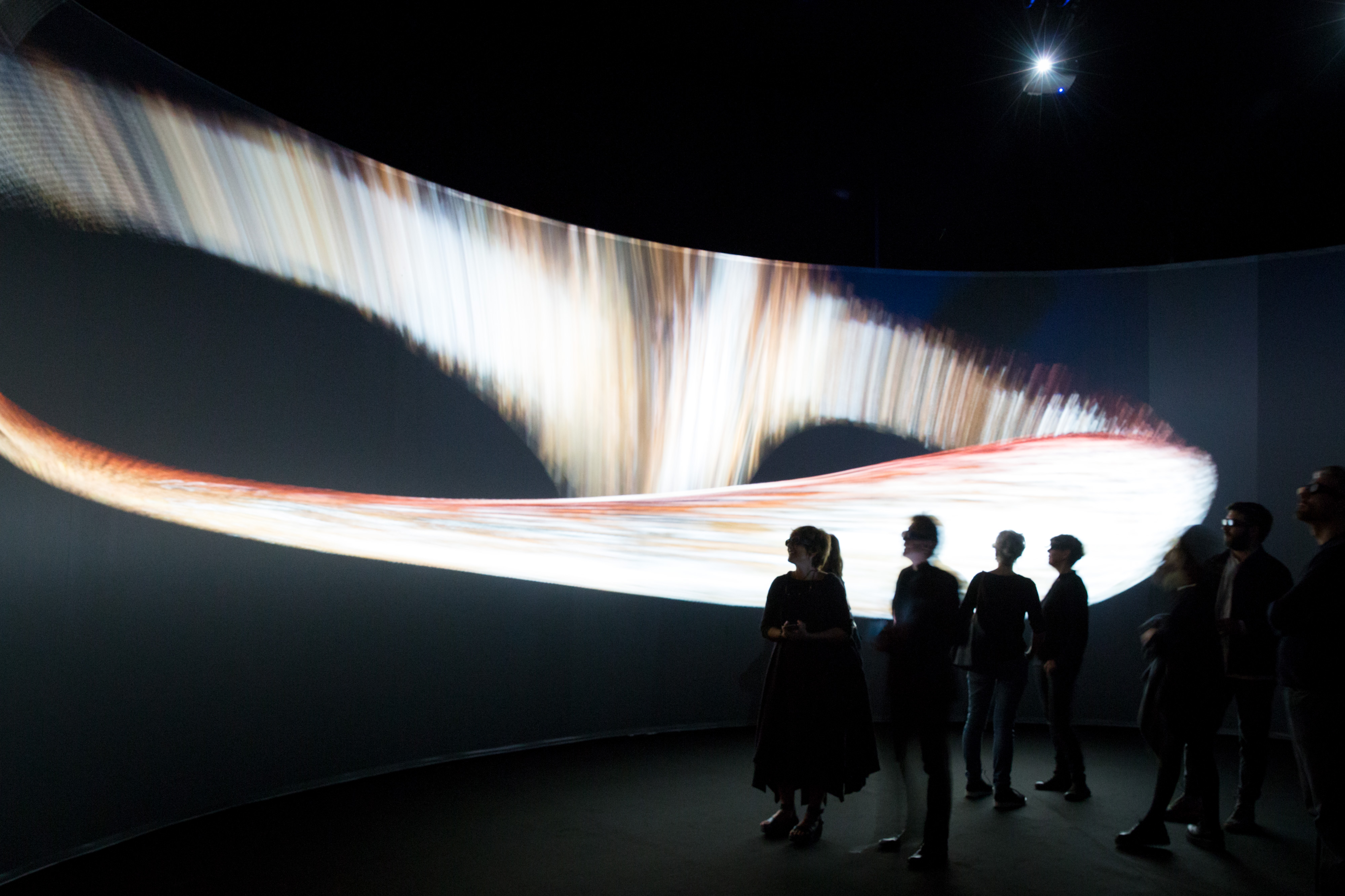 Blick in die Ausstellung »The Art of Immersion«