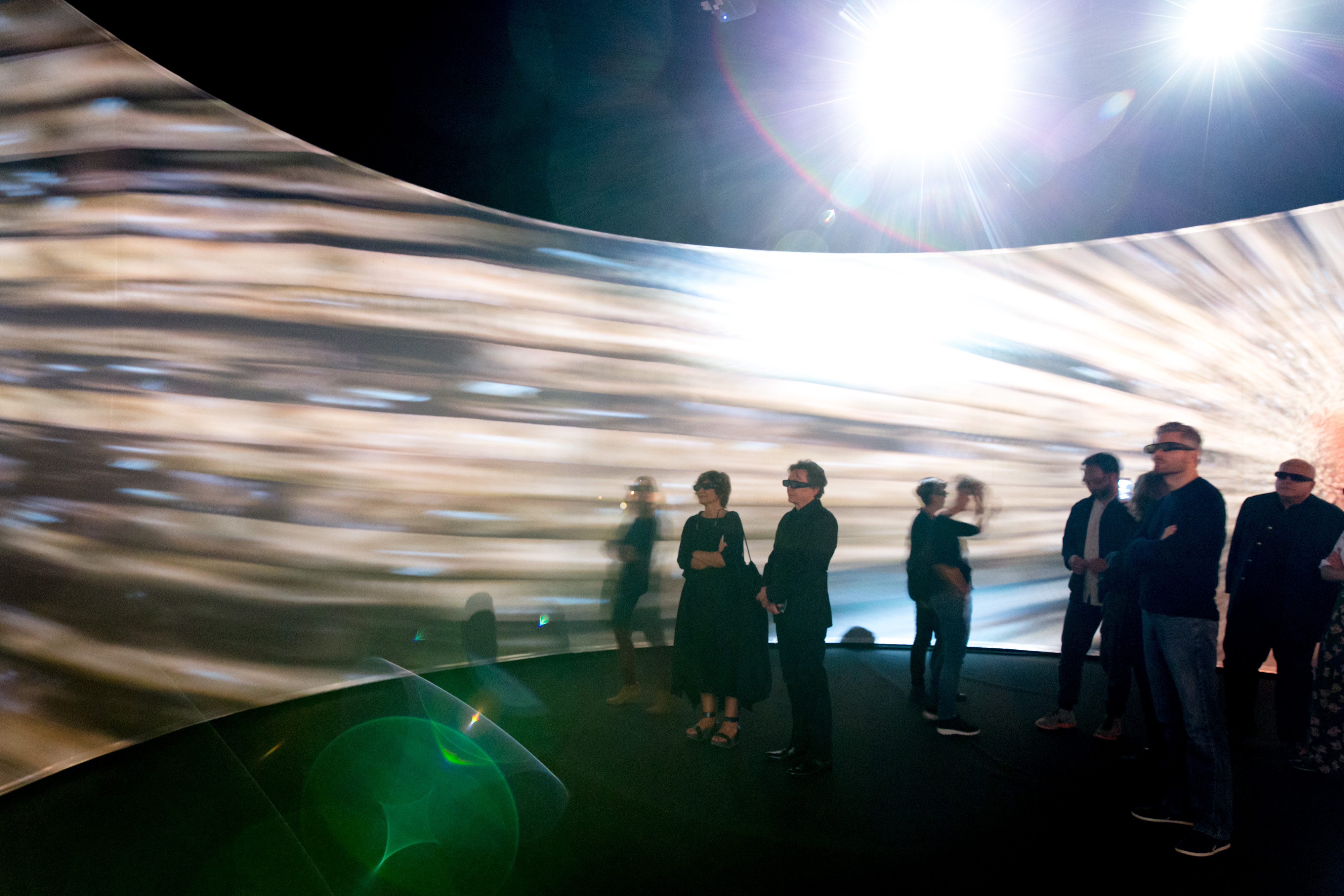 Blick in die Ausstellung »The Art of Immersion«