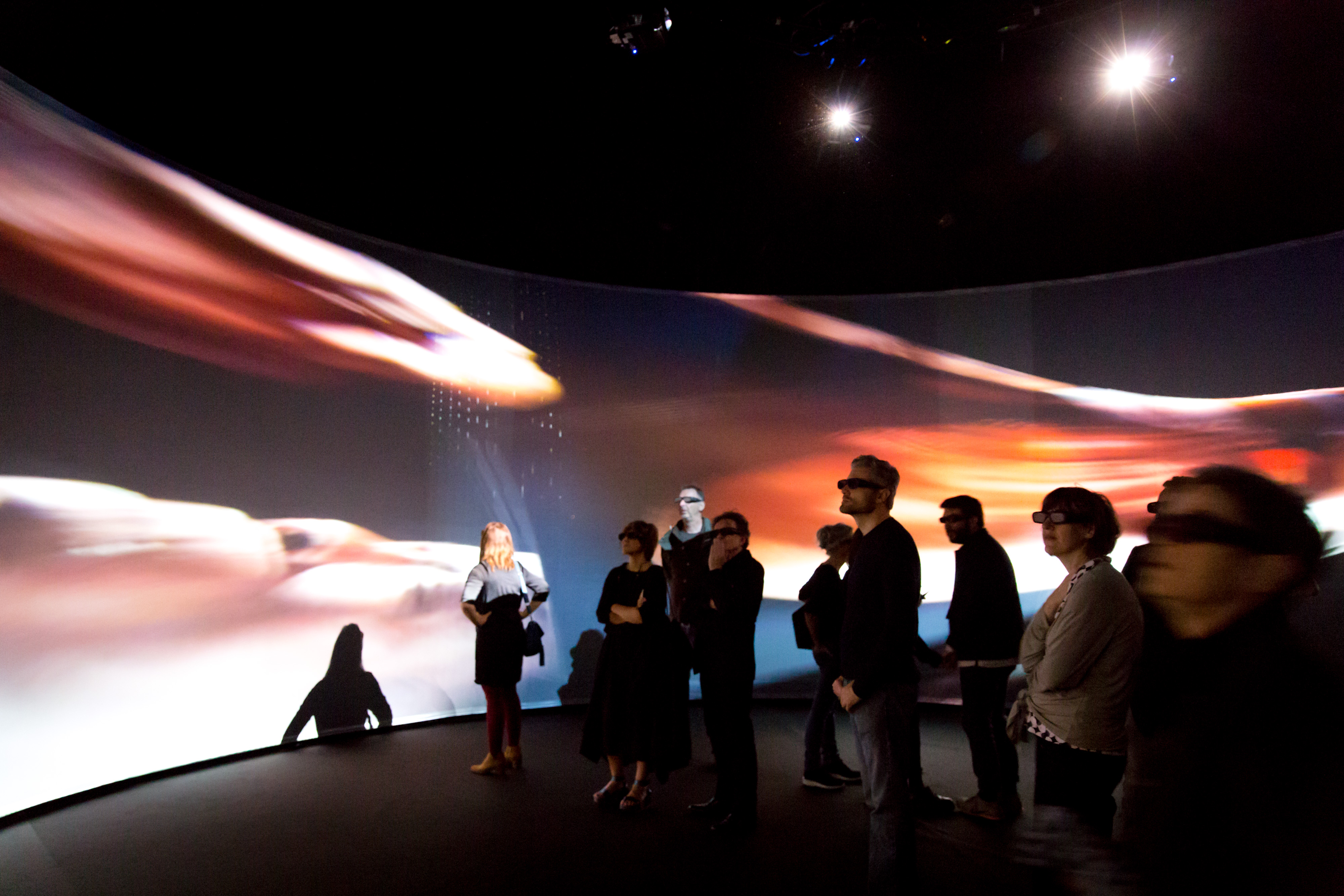Blick in die Ausstellung »The Art of Immersion«