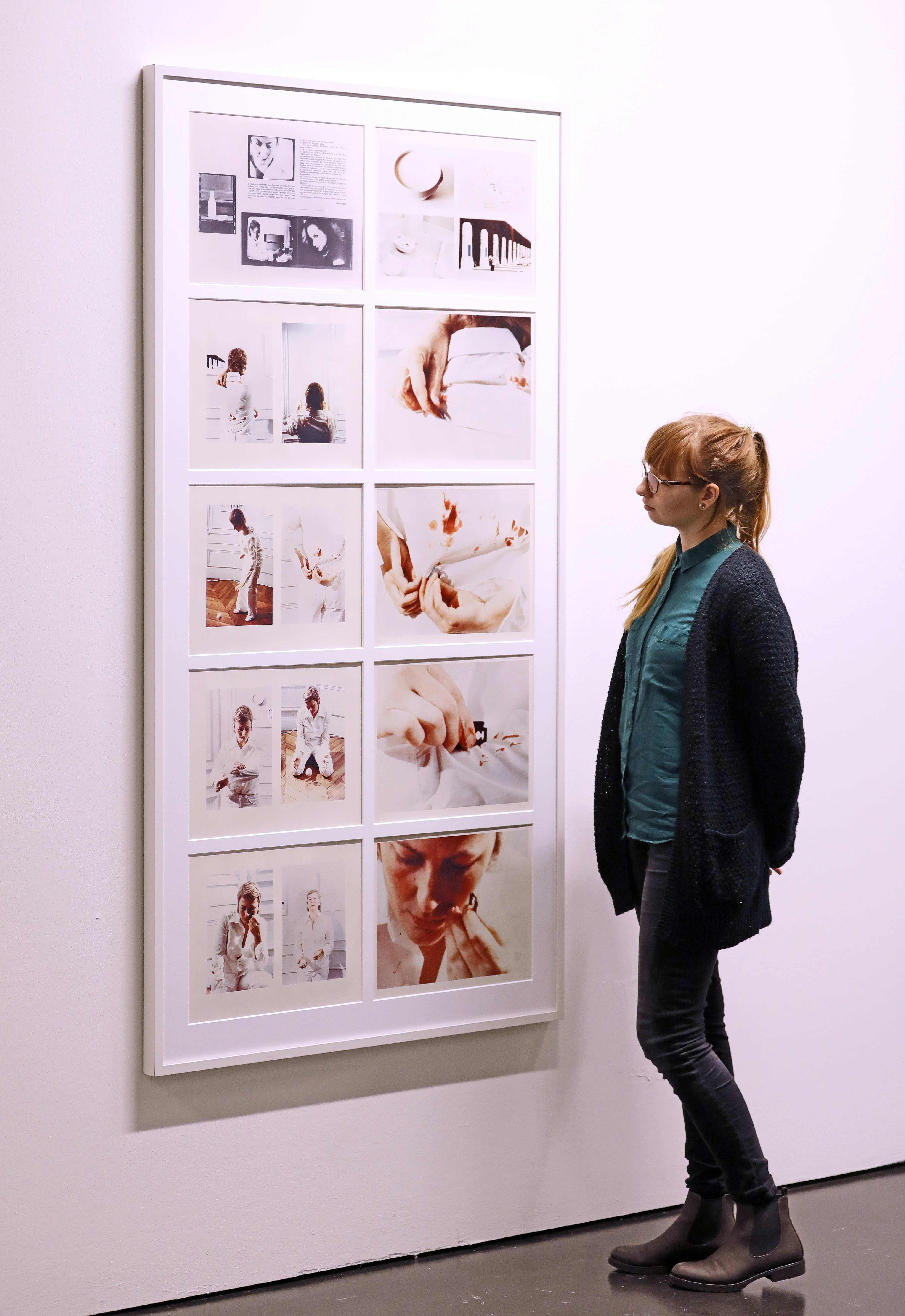 Exhibition view »FEMINIST AVANT-GARDE of the 1970s«