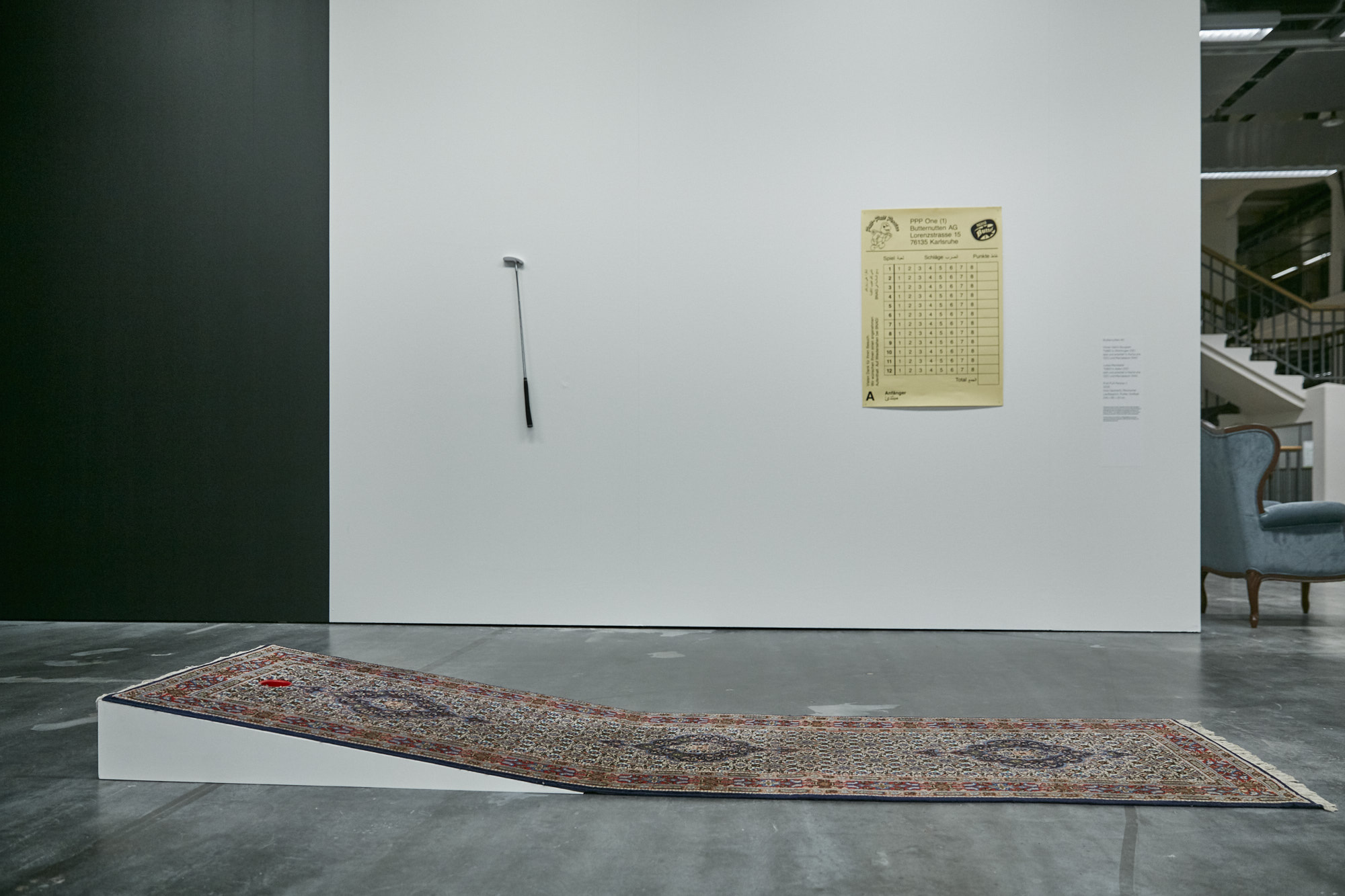 Blick in die Ausstellung »Learning Takes Place«
