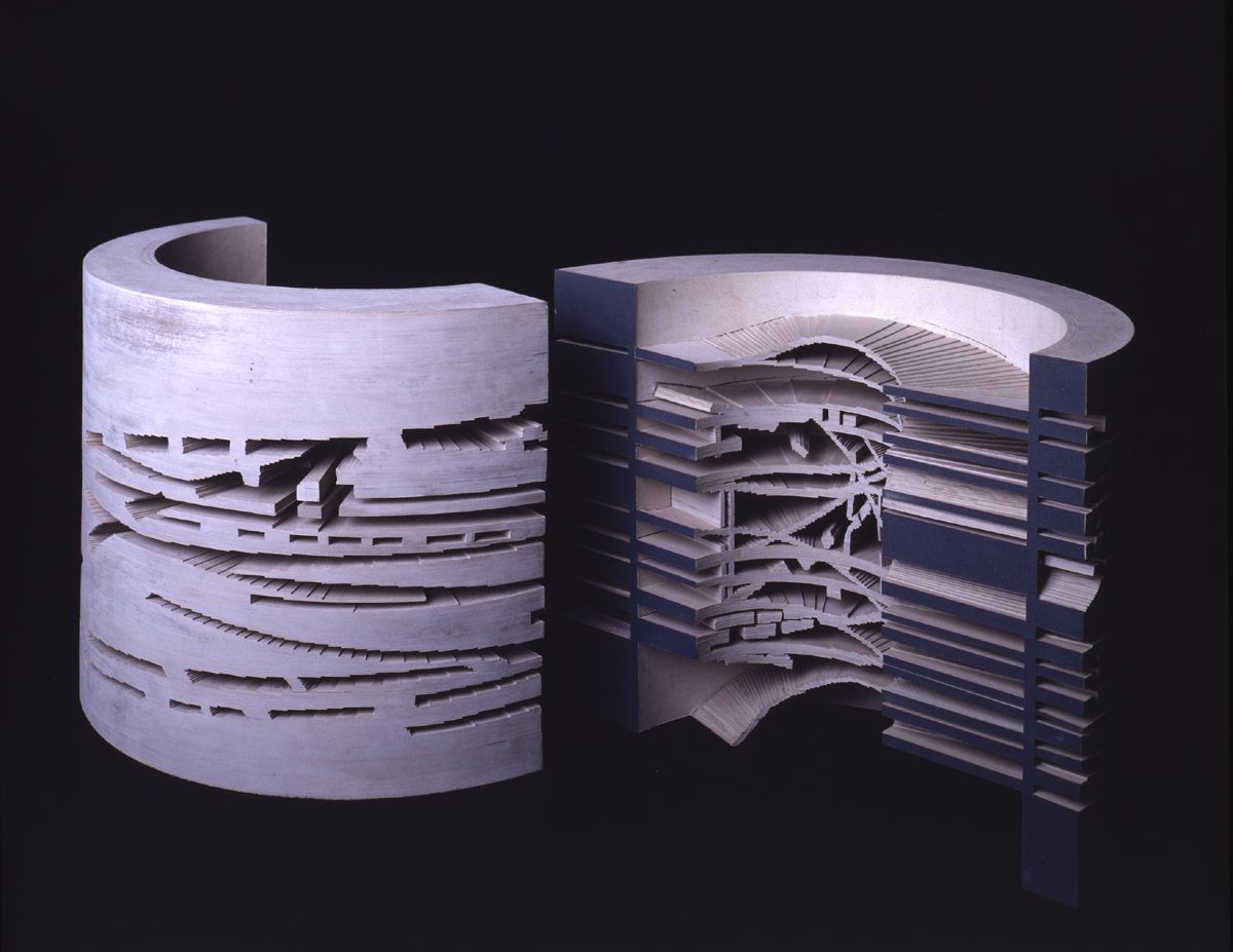 Daniel Libeskind. Virtual House – Model (1997) 