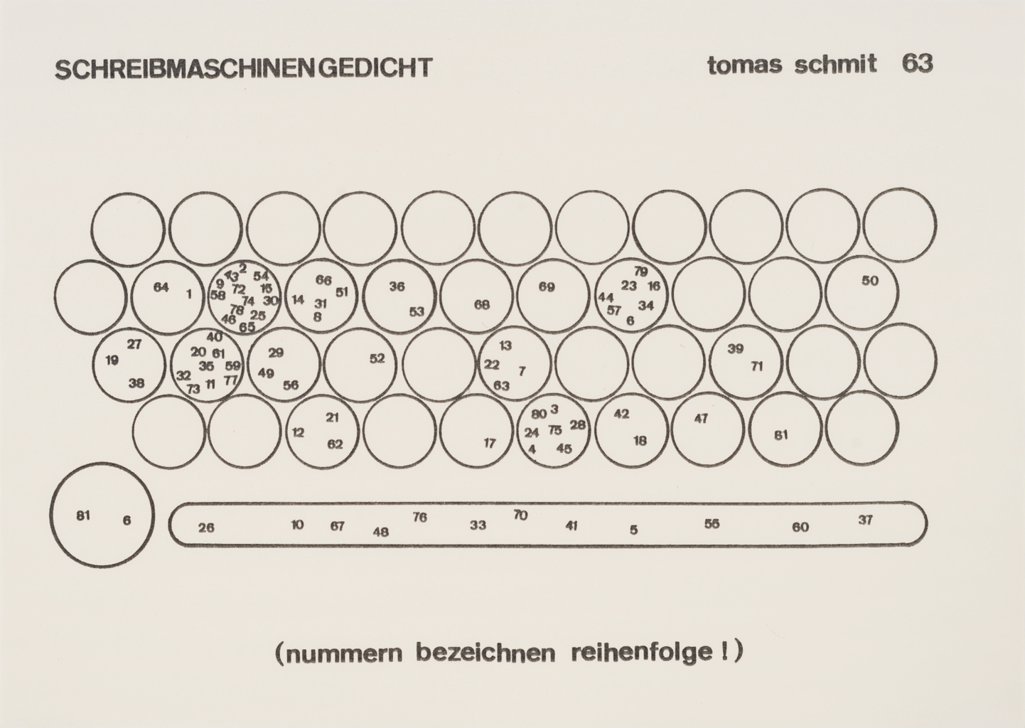 Schreibmaschinengedicht