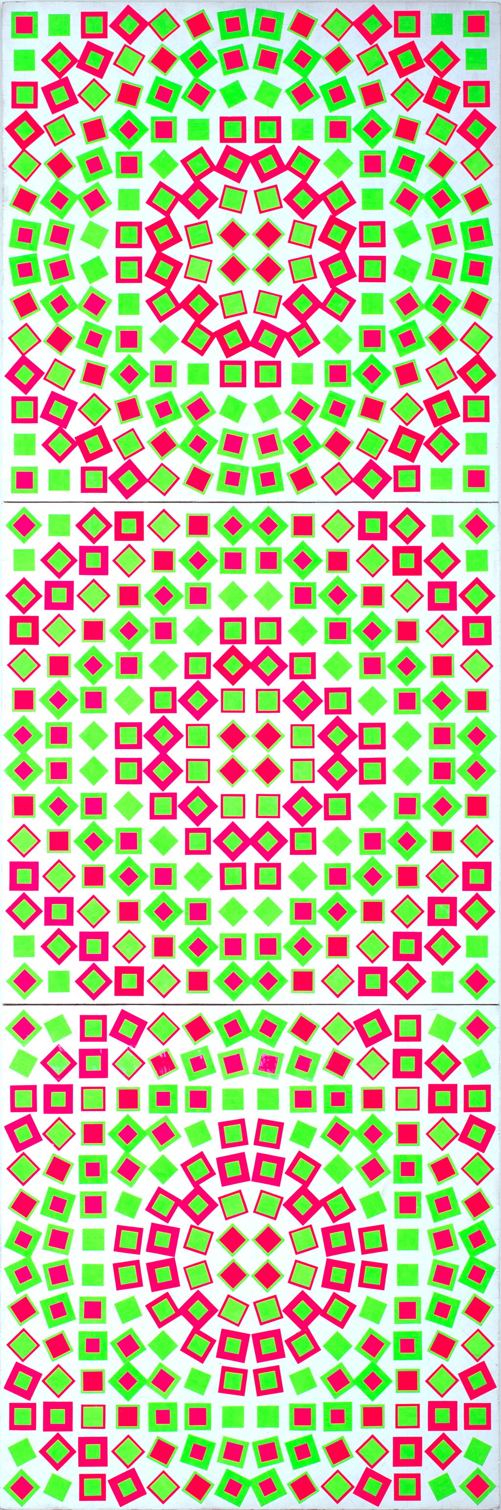 study of differentiation and similarity in visual perception, 3 variations and programmed structure