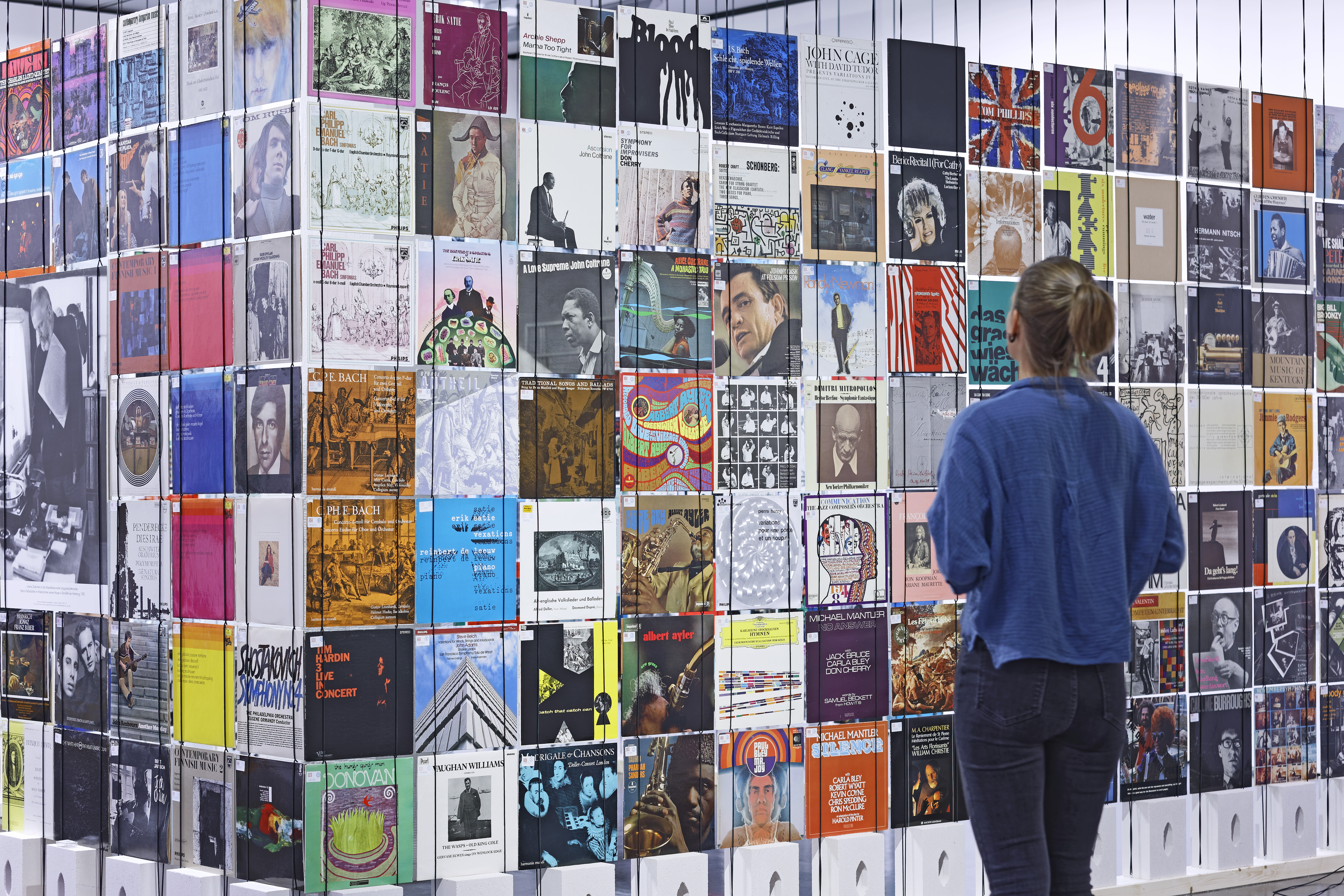 Exhibition view »Helmut Heißenbüttel: schreiben sammeln senden«