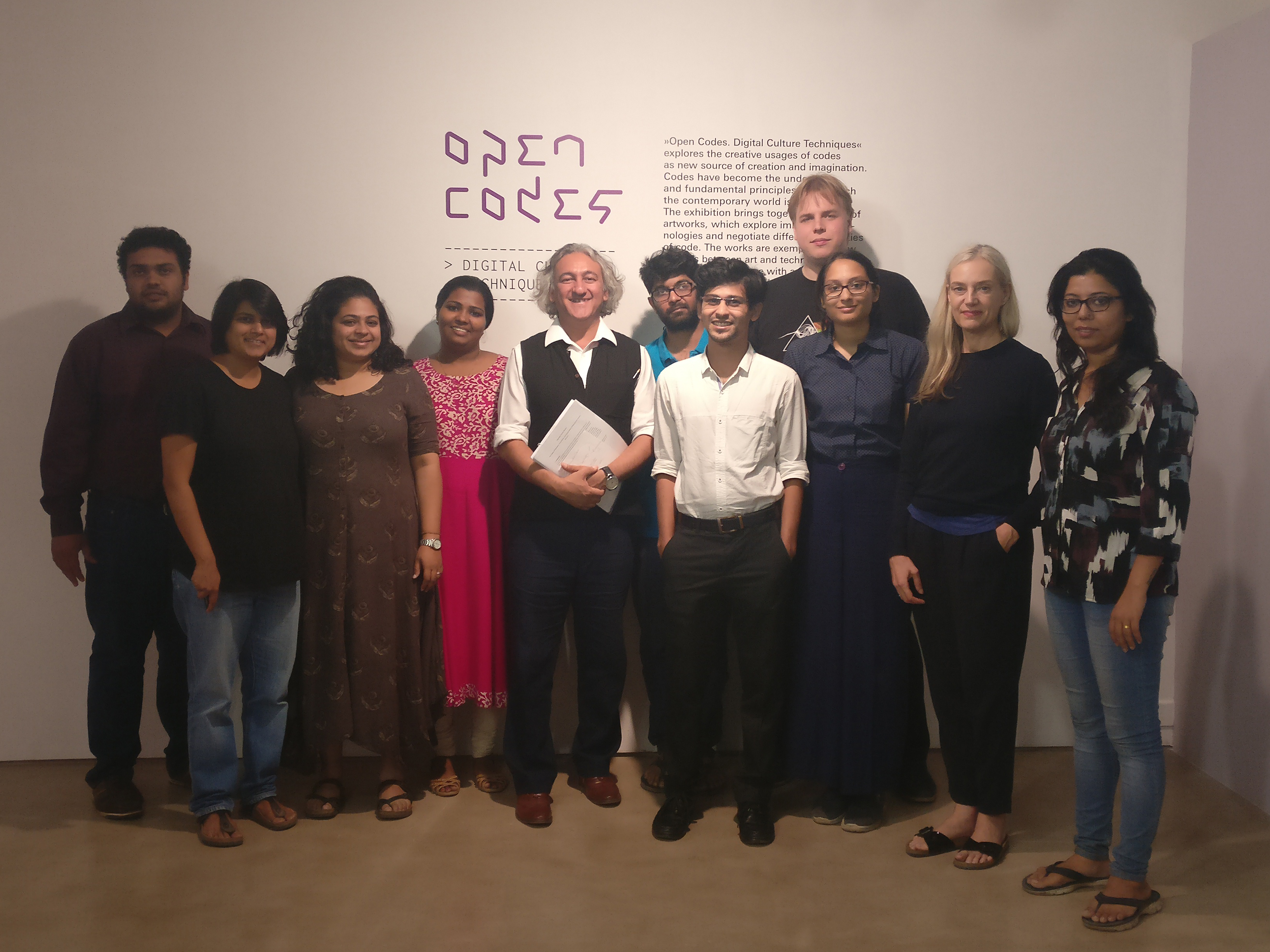 The picture shows the winners of the Coding Culture Hackathon in Mumbai. 