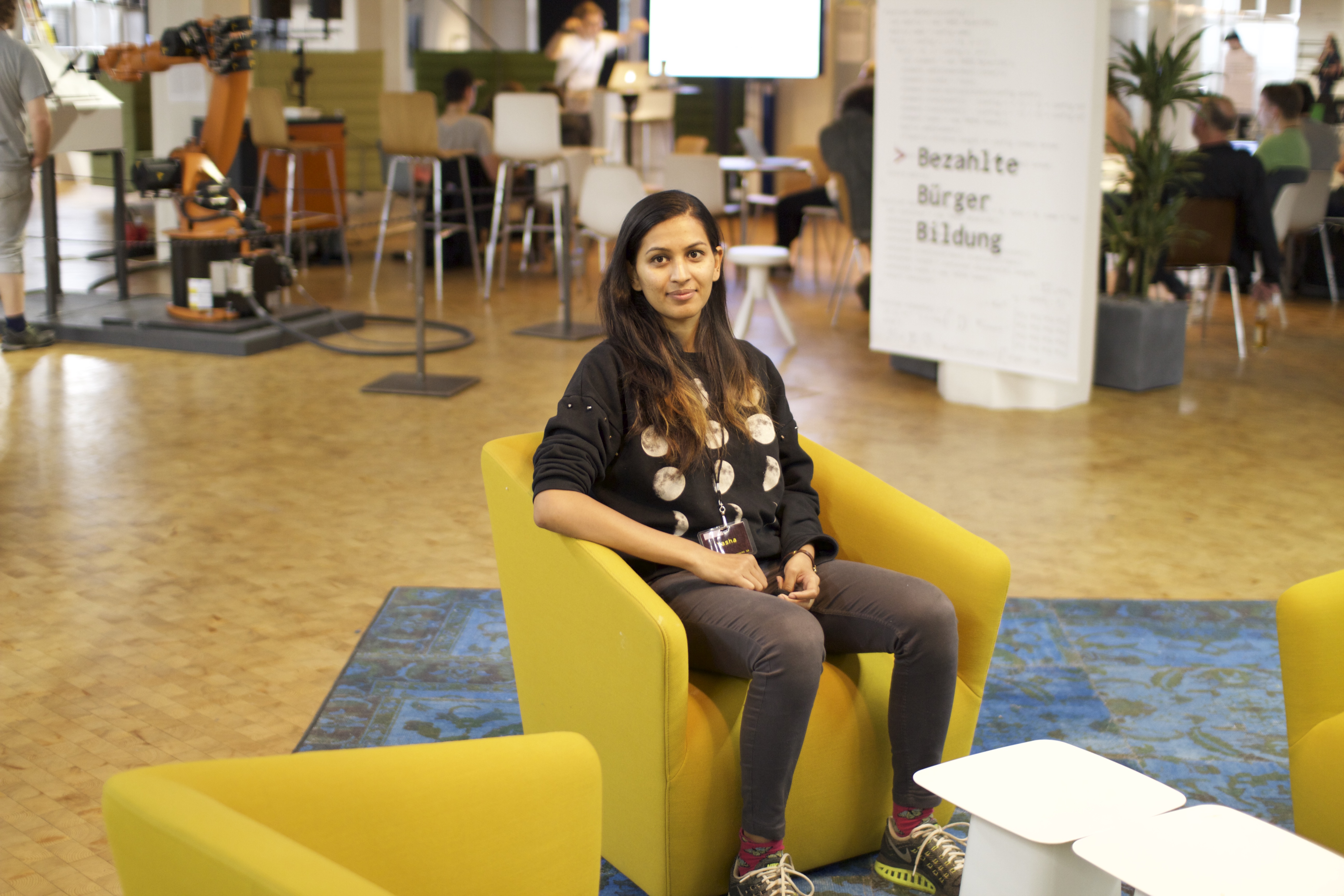 Portrait of the student Yasha Jain from Mumbai