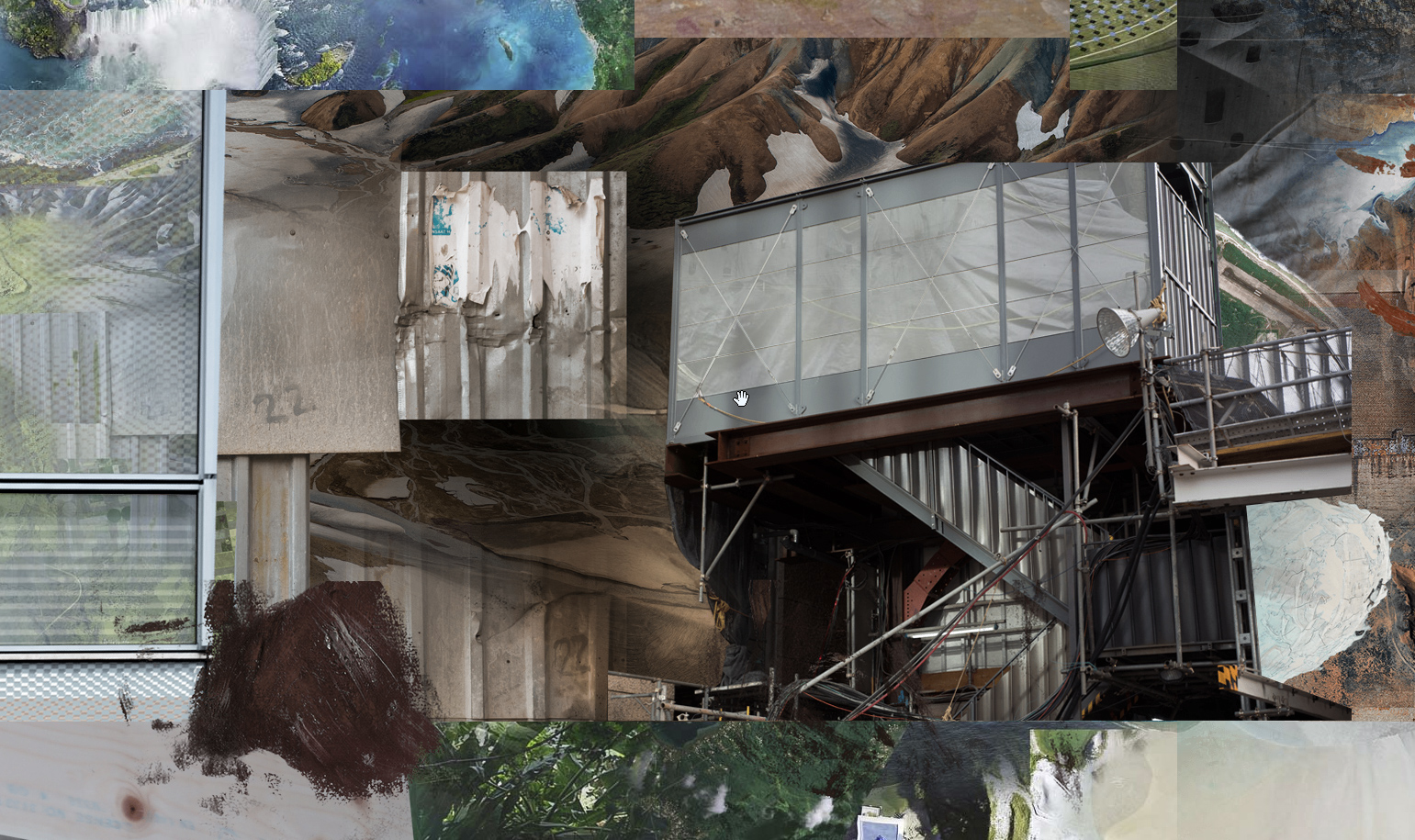 Screenshot der Arbeit »Indirect Flights«