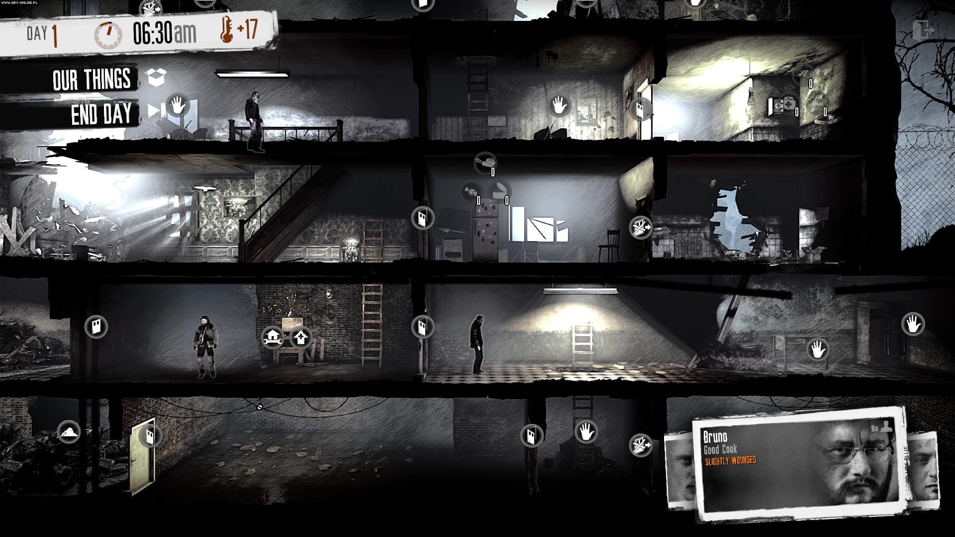 Screenshot of »This War Of Mine«