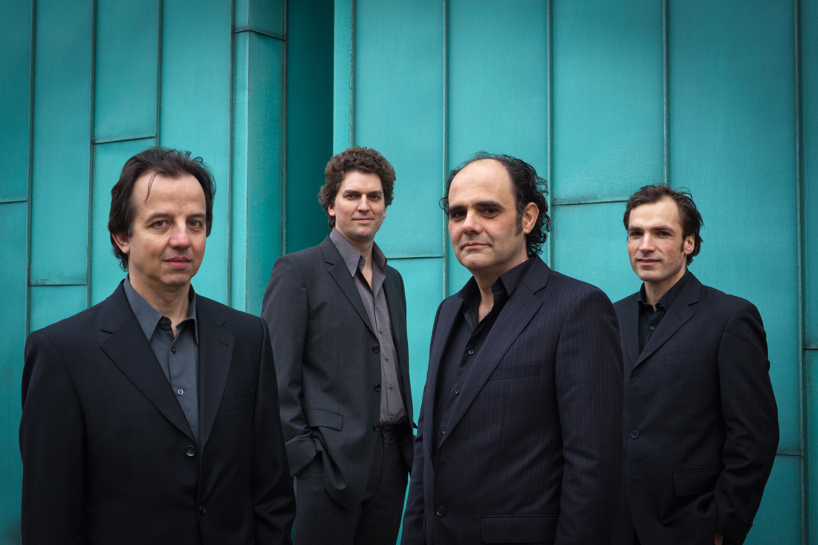 Zu sehen ist das ALEPH Gitarrenquartett