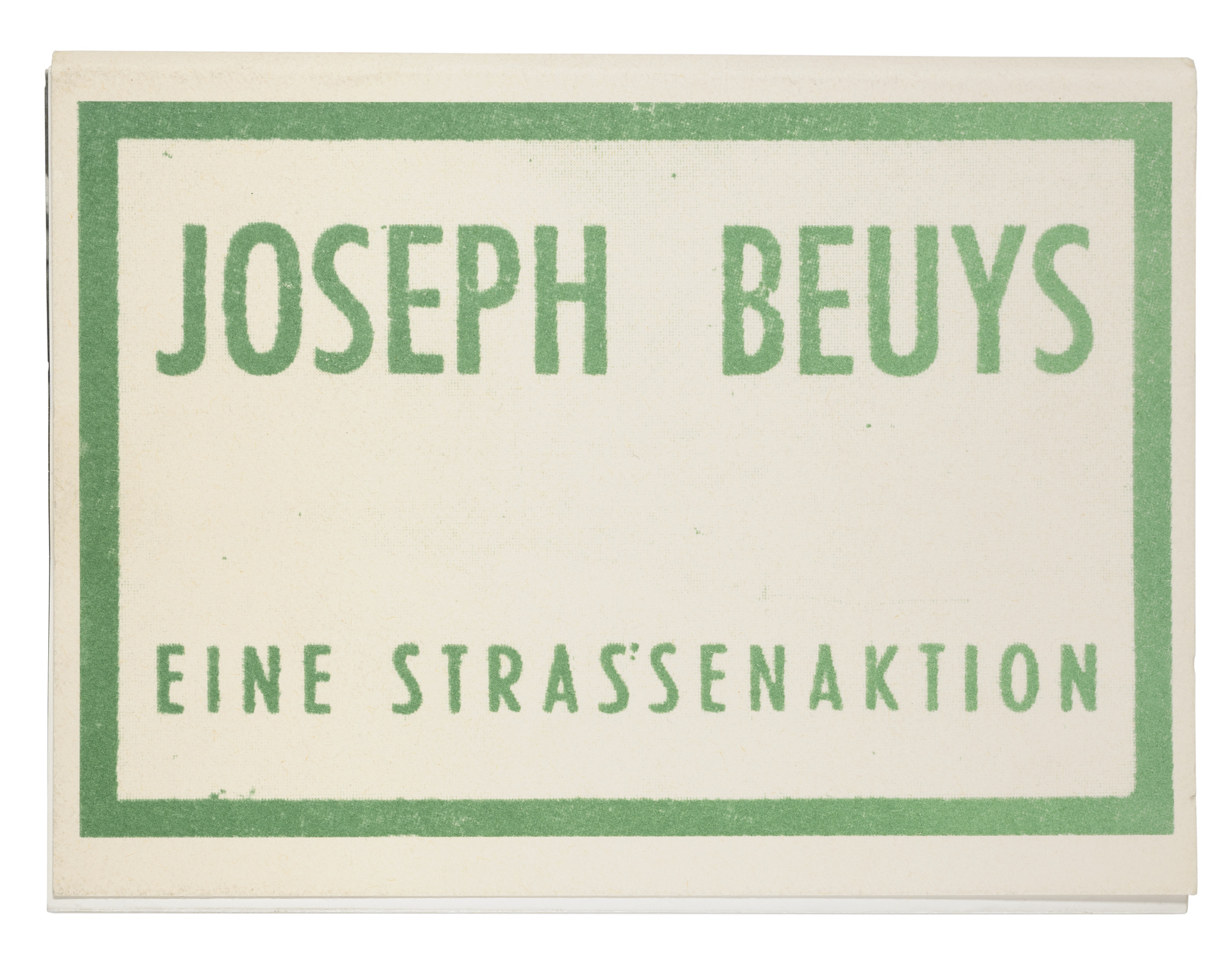Eine Strassenaktion, 1971