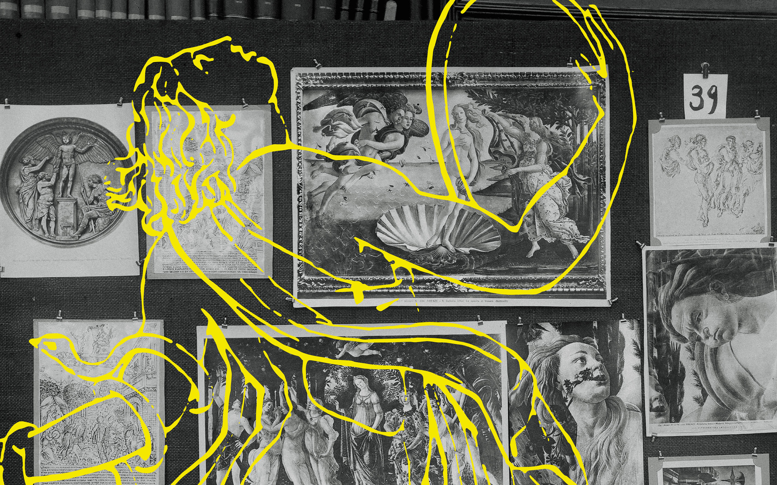 Titelbild der Ausstellung zu »Aby Warburg. Mnemosyne Bilderatlas«
