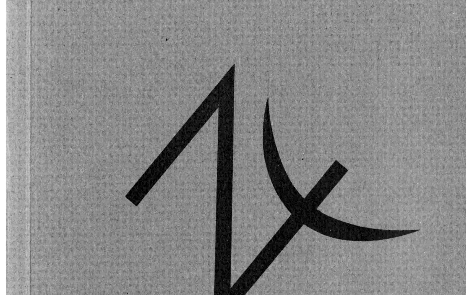Cover der Zeitschrift »Semiosis«: schwarze Schrift auf grauem Grund