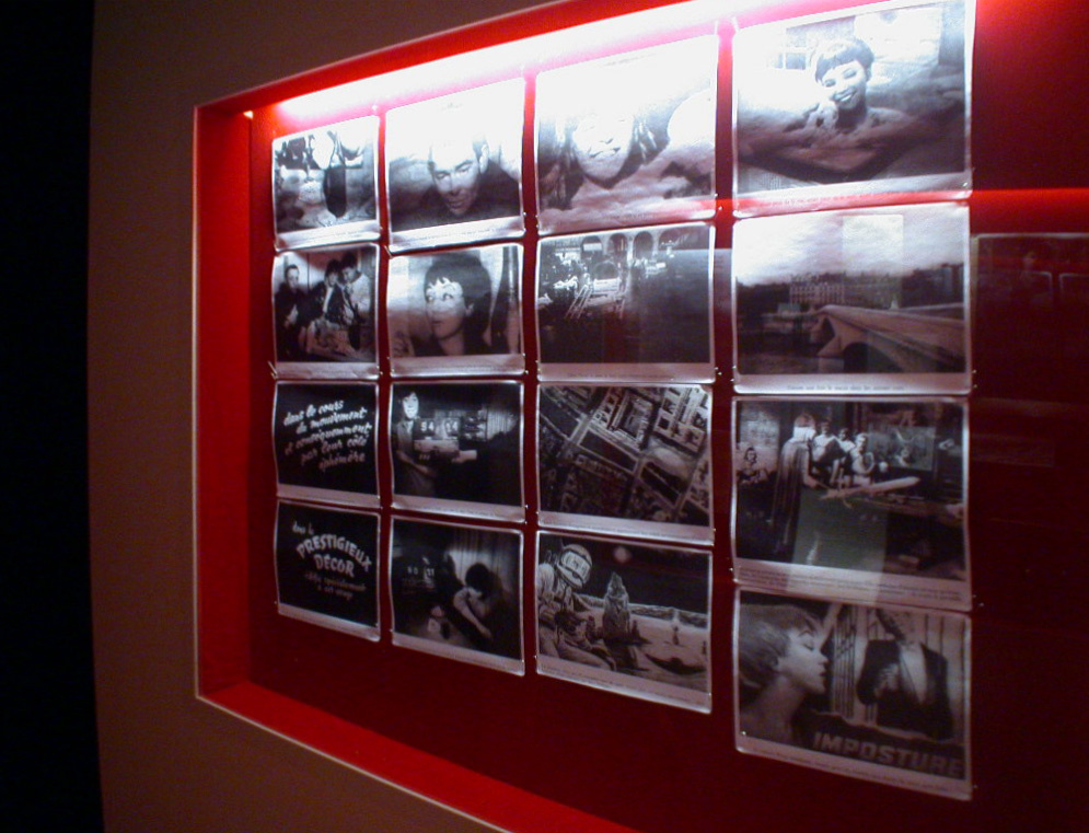 Ansicht der Ausstellung »Guy Debord«: Blick in eine Vitrine