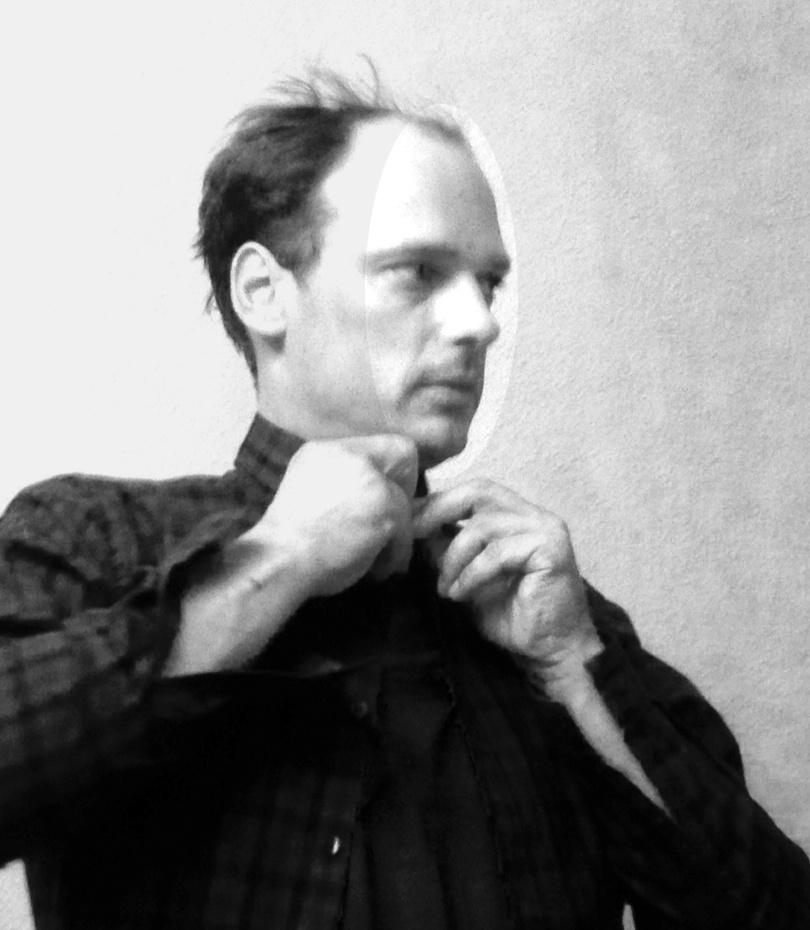 Schwarz-weiß Portrait von Jirka Pfahl