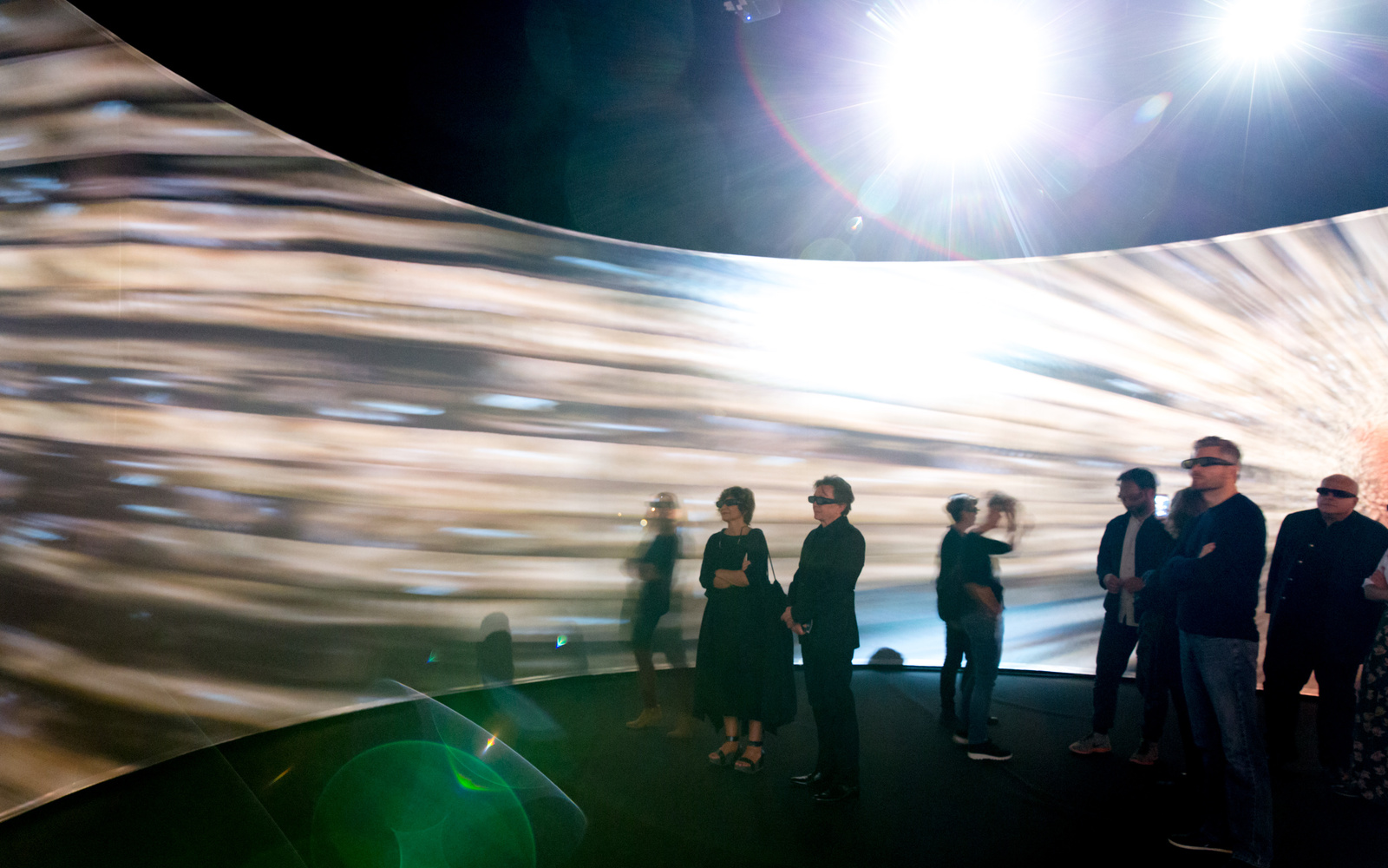 Blick in die Ausstellung »The Art of Immersion«