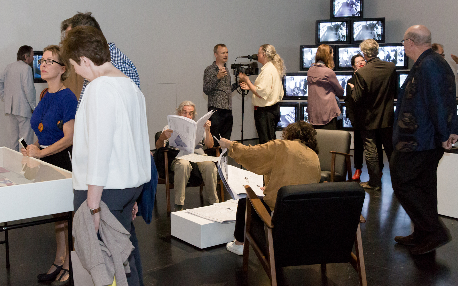 Exhibition view »Radical Software«