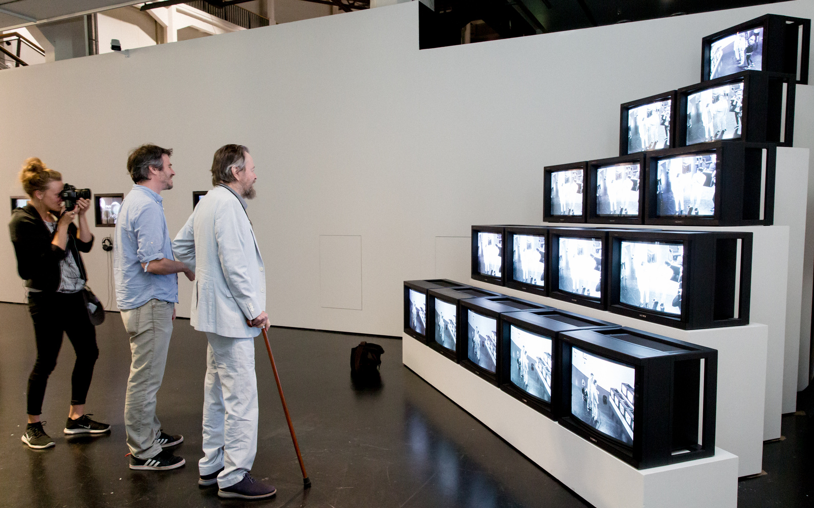 Blick in die Ausstellung »Radical Software«