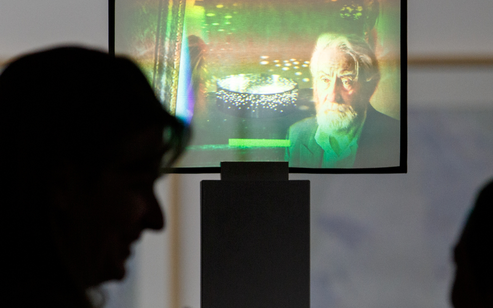 Lichtinstallation »Dieter Jung. Between and Beyond«