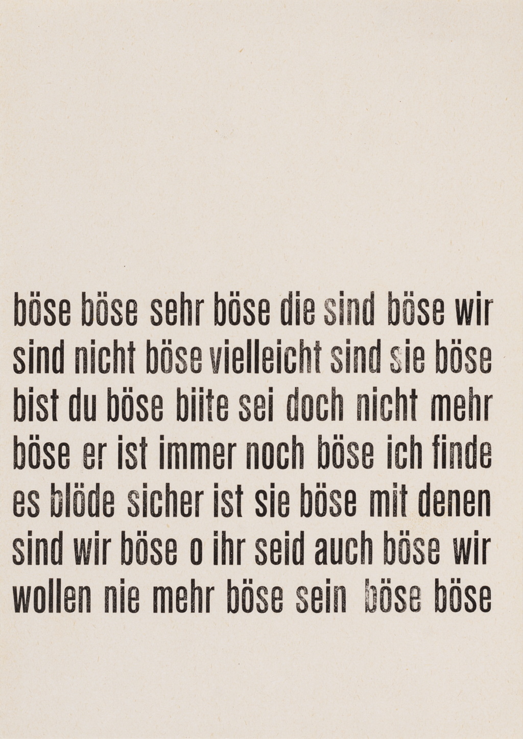 böse